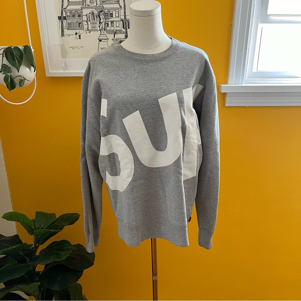 supreme sup crewneck size m fw13 rare
